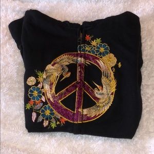 SOLD Lucky Brand Black Sweatshirt